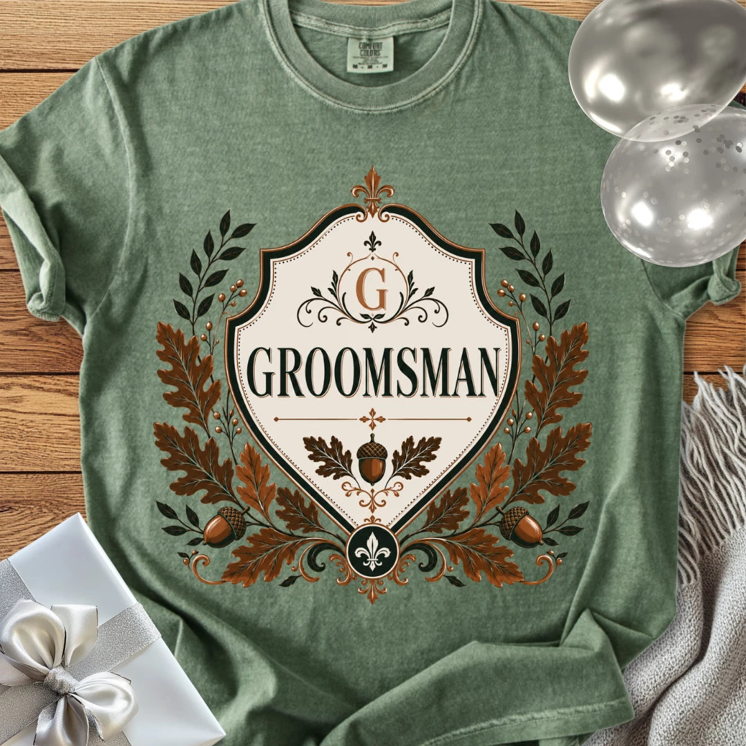 Groomsman - Premium Wedding T-Shirt