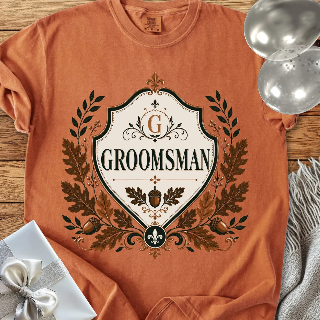 Groomsman - Premium Wedding T-Shirt