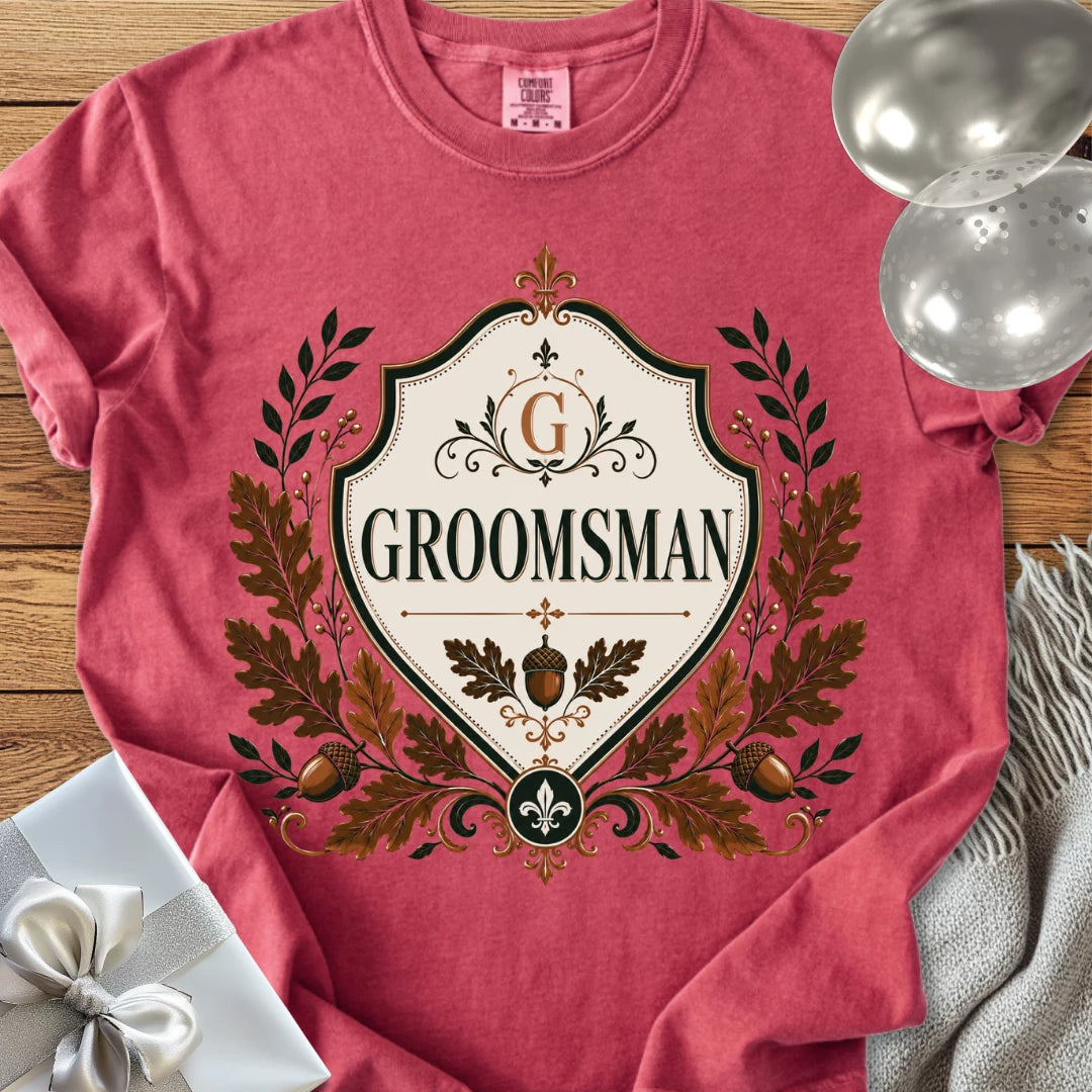 Groomsman - Premium Wedding T-Shirt