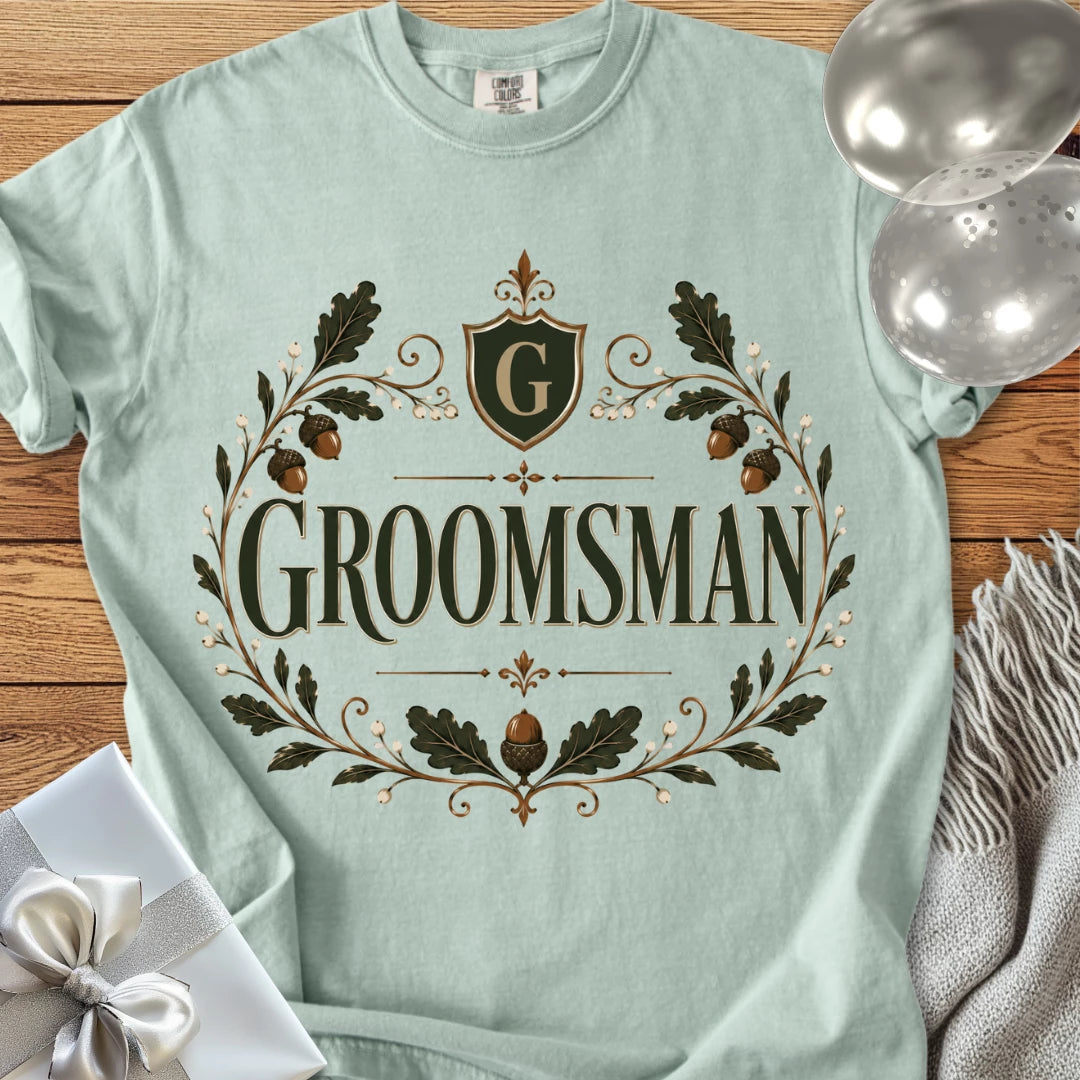 Groomsman - Premium Wedding T-Shirt