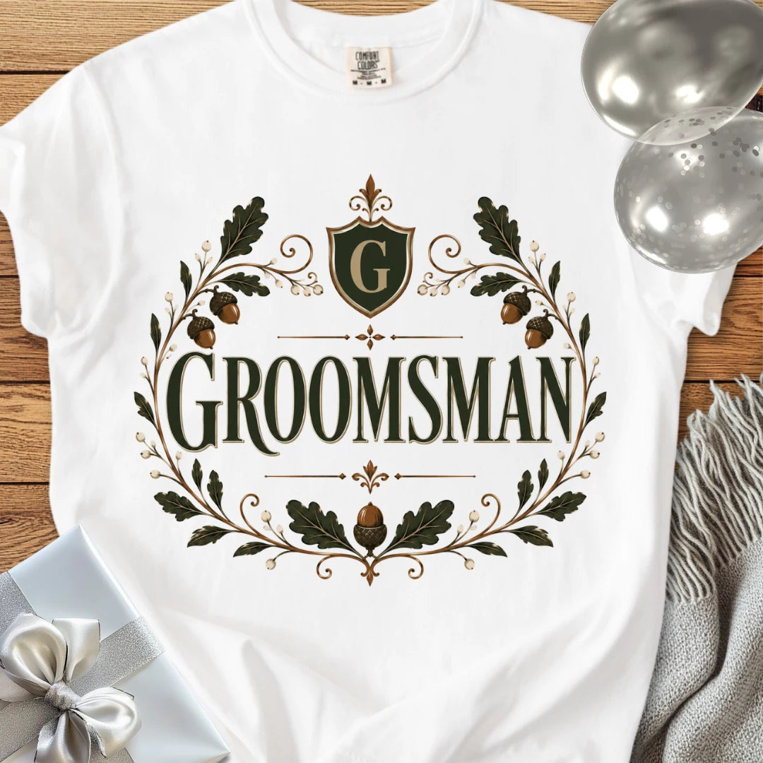 Groomsman - Premium Wedding T-Shirt