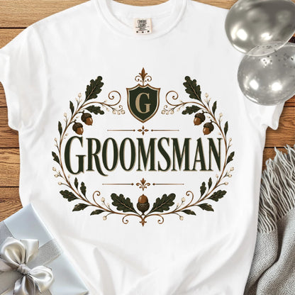Groomsman - Premium Wedding T-Shirt