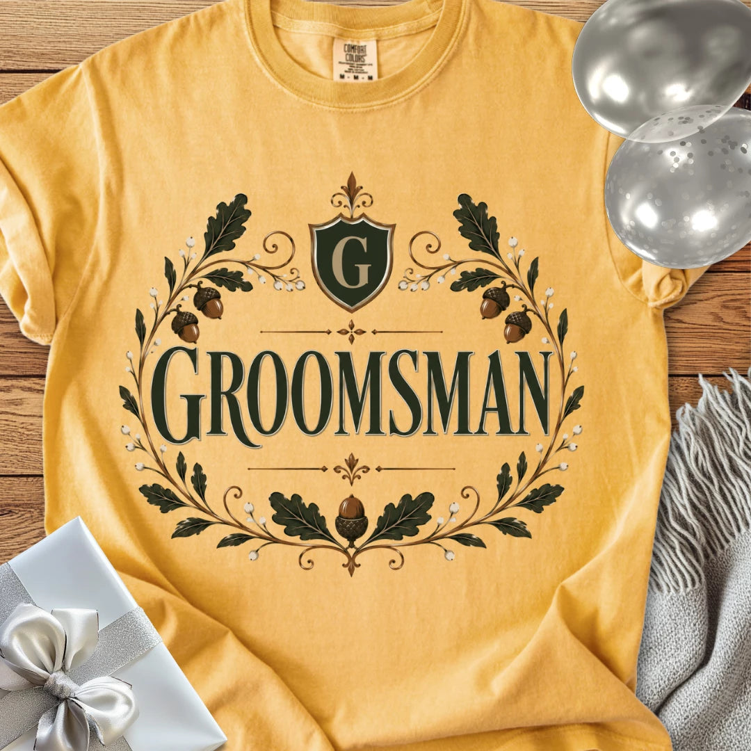 Groomsman - Premium Wedding T-Shirt