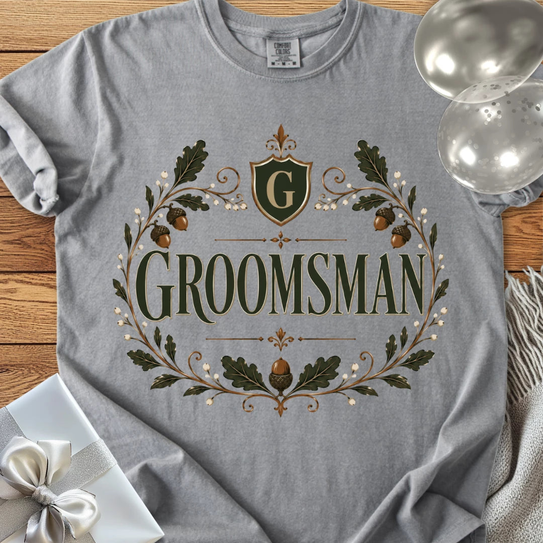 Groomsman - Premium Wedding T-Shirt