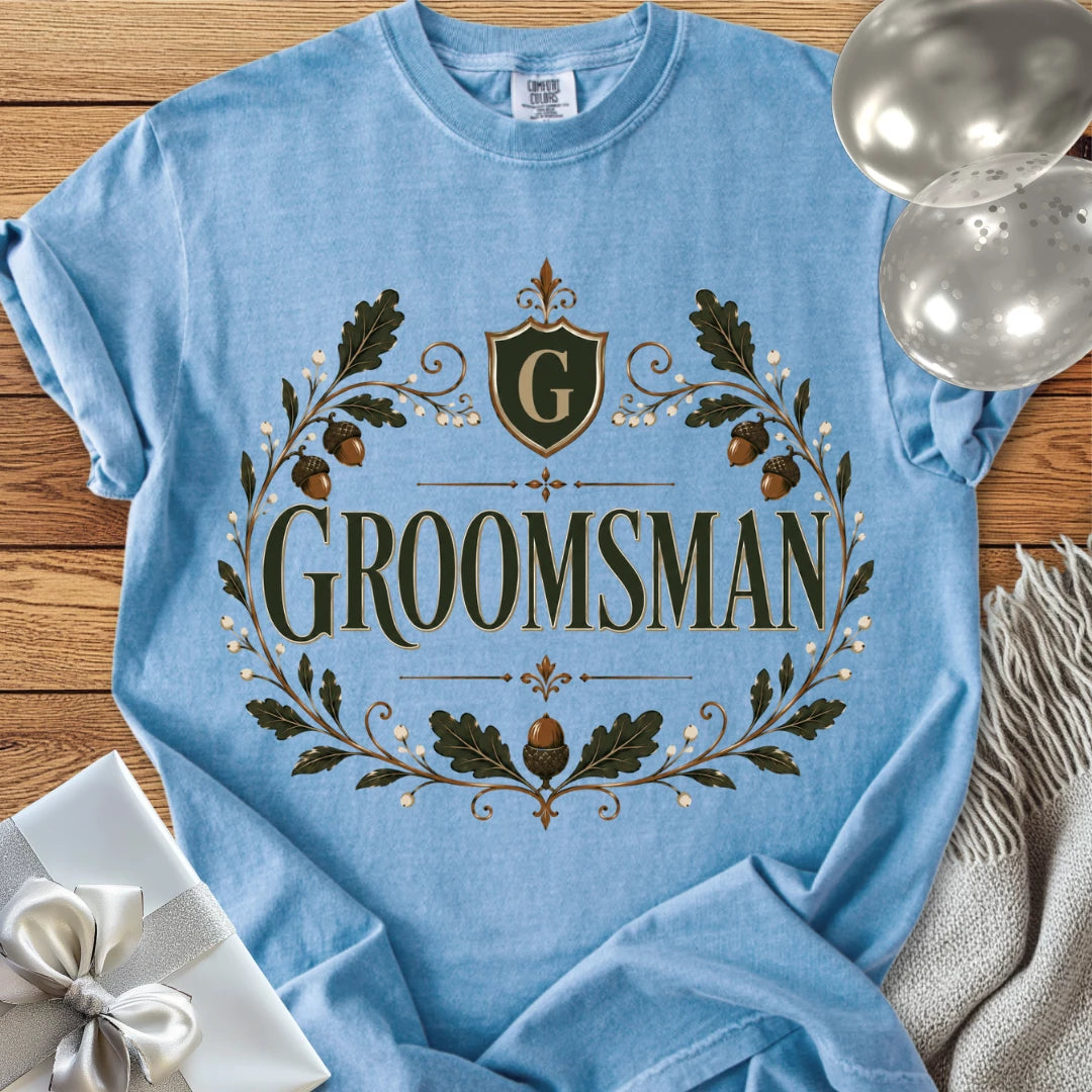 Groomsman - Premium Wedding T-Shirt