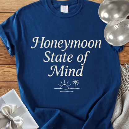 Honeymoon State of Mind - Premium "After the Vows" Wedding T-Shirt