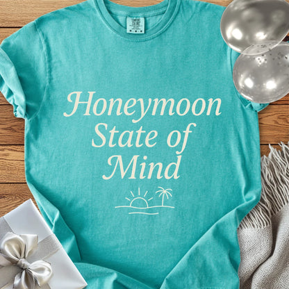 Honeymoon State of Mind - Premium "After the Vows" Wedding T-Shirt