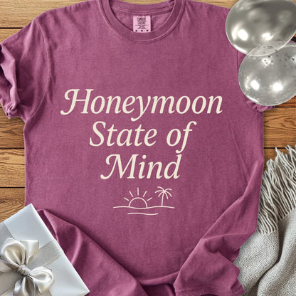 Honeymoon State of Mind - Premium "After the Vows" Wedding T-Shirt