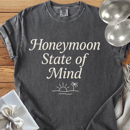Honeymoon State of Mind - Premium "After the Vows" Wedding T-Shirt