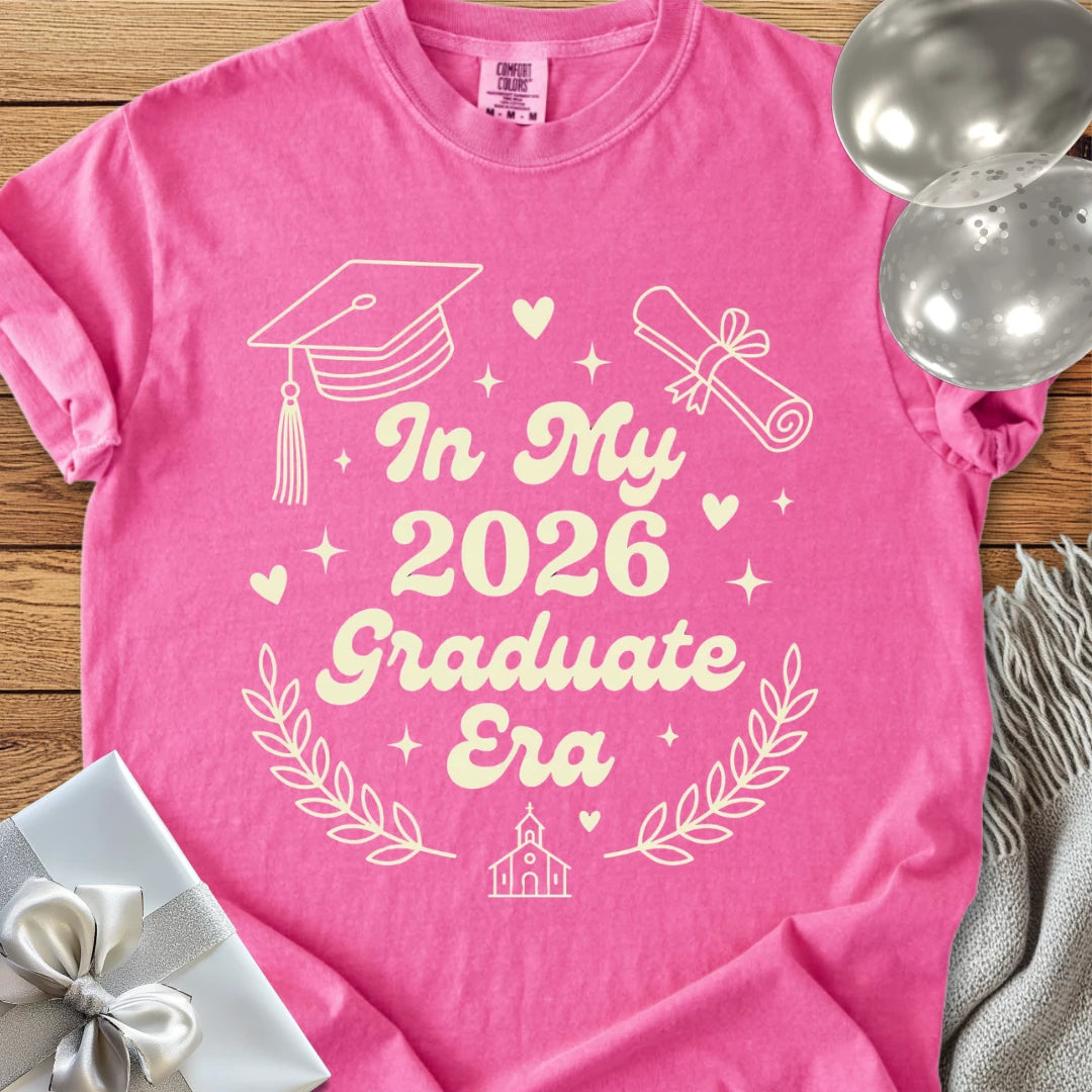 In My 2026 Graduate Era - Premium T-Shirt