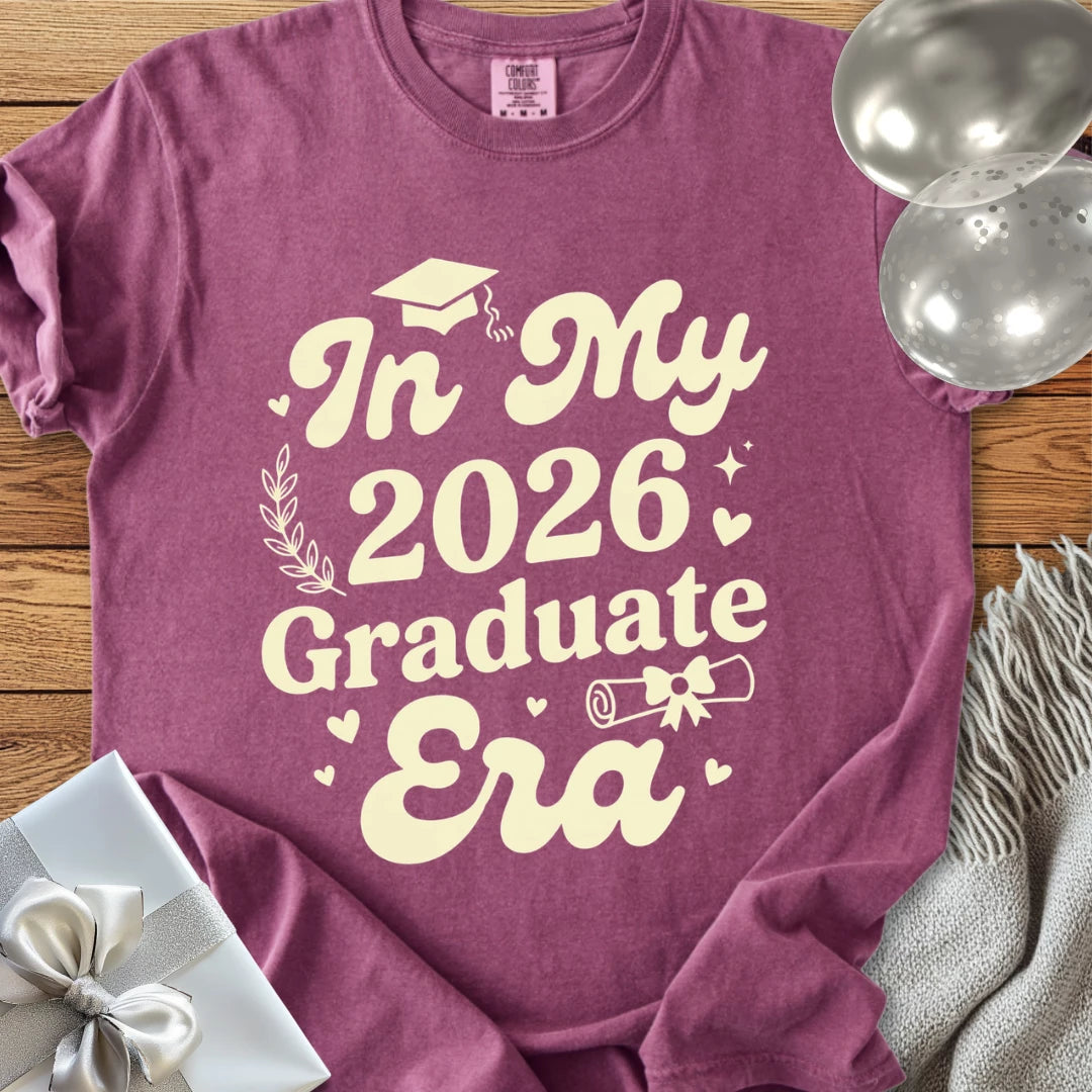 In My 2026 Graduate Era - Premium T-Shirt