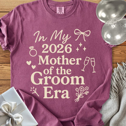 In My 2026 Mother of the Groom Era - Premium  Wedding T-Shirt