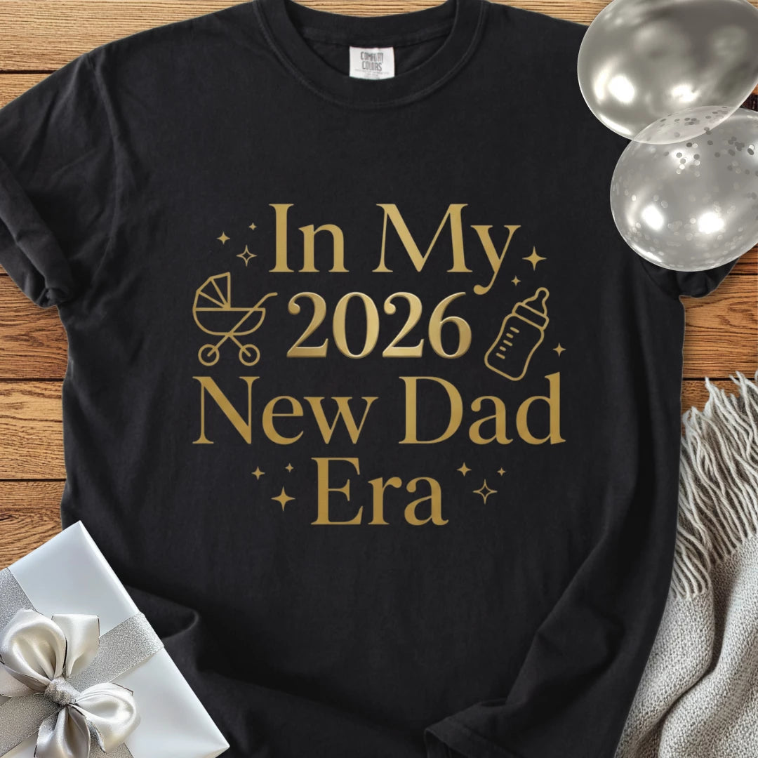 In My 2026 New Dad Era - Premium New Baby T-Shirt