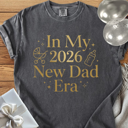 In My 2026 New Dad Era - Premium New Baby T-Shirt
