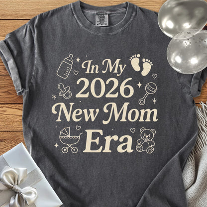 In My 2026 New Mom Era - Premium New Baby T-Shirt