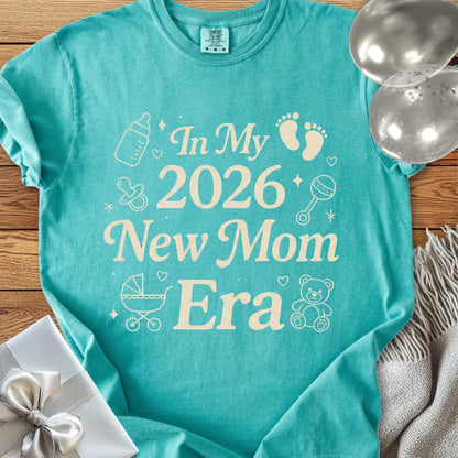 In My 2026 New Mom Era - Premium New Baby T-Shirt