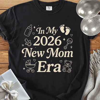 In My 2026 New Mom Era - Premium New Baby T-Shirt