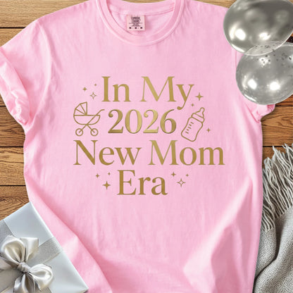 In My 2026 New Mom Era - Premium New Baby T-Shirt