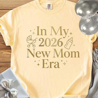 In My 2026 New Mom Era - Premium New Baby T-Shirt