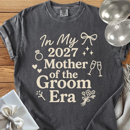 In My 2027 Mother of the Groom Era - Premium Wedding T-Shirt