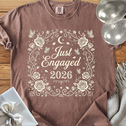 Just Engaged 2026 - Premium Engagement T-Shirt