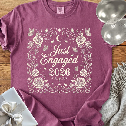 Just Engaged 2026 - Premium Engagement T-Shirt