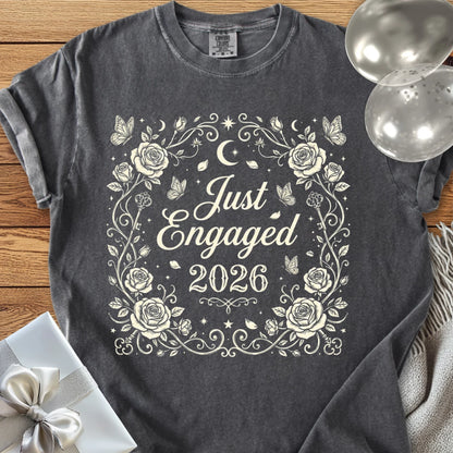 Just Engaged 2026 - Premium Engagement T-Shirt