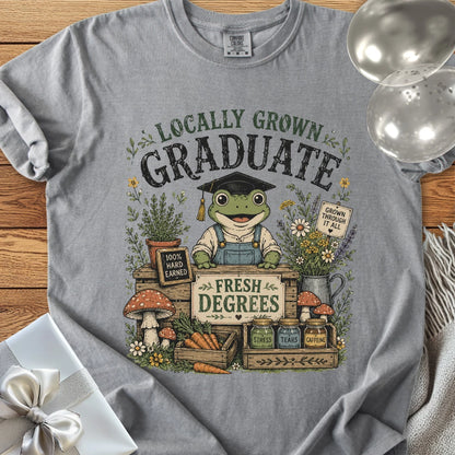 Locally Grown Graduate - Premium Graduation T-Shirt