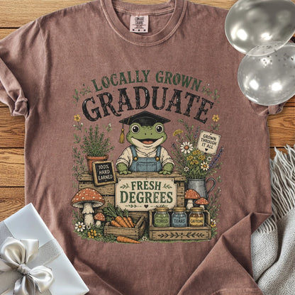 Locally Grown Graduate - Premium Graduation T-Shirt