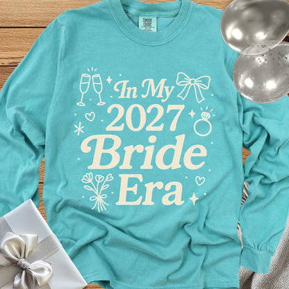 In My 2027 Bride Era - Premium Long Sleeve Wedding T-Shirt