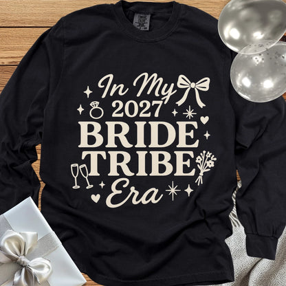 In My Bride Tribe Era - Premium Long Sleeve Wedding T-Shirt