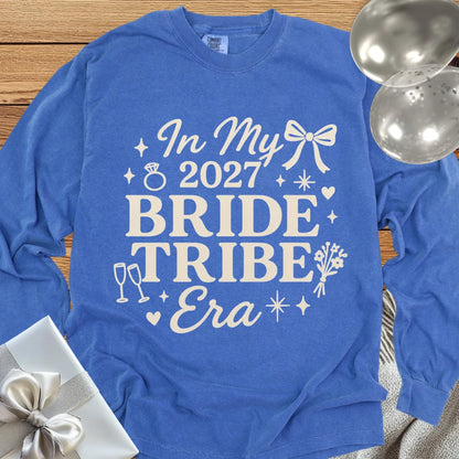 In My Bride Tribe Era - Premium Long Sleeve Wedding T-Shirt