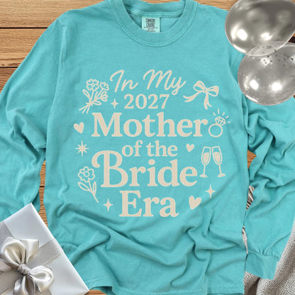 In My 2027 Mother of the Bride Era - Premium Long Sleeve Wedding T-Shirt