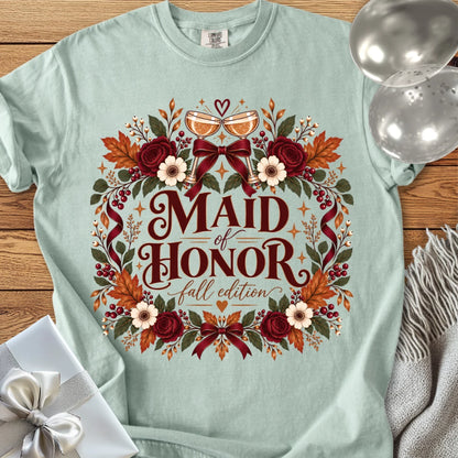 Maid of Honor - Premium Wedding T-Shirt