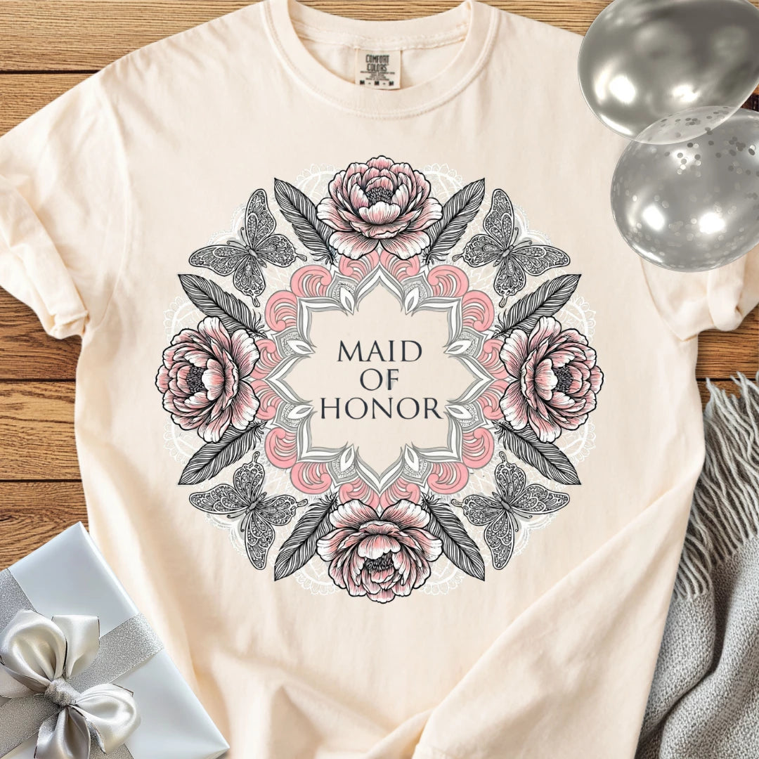 Maid of Honor - Premium Bridal Party T-Shirt