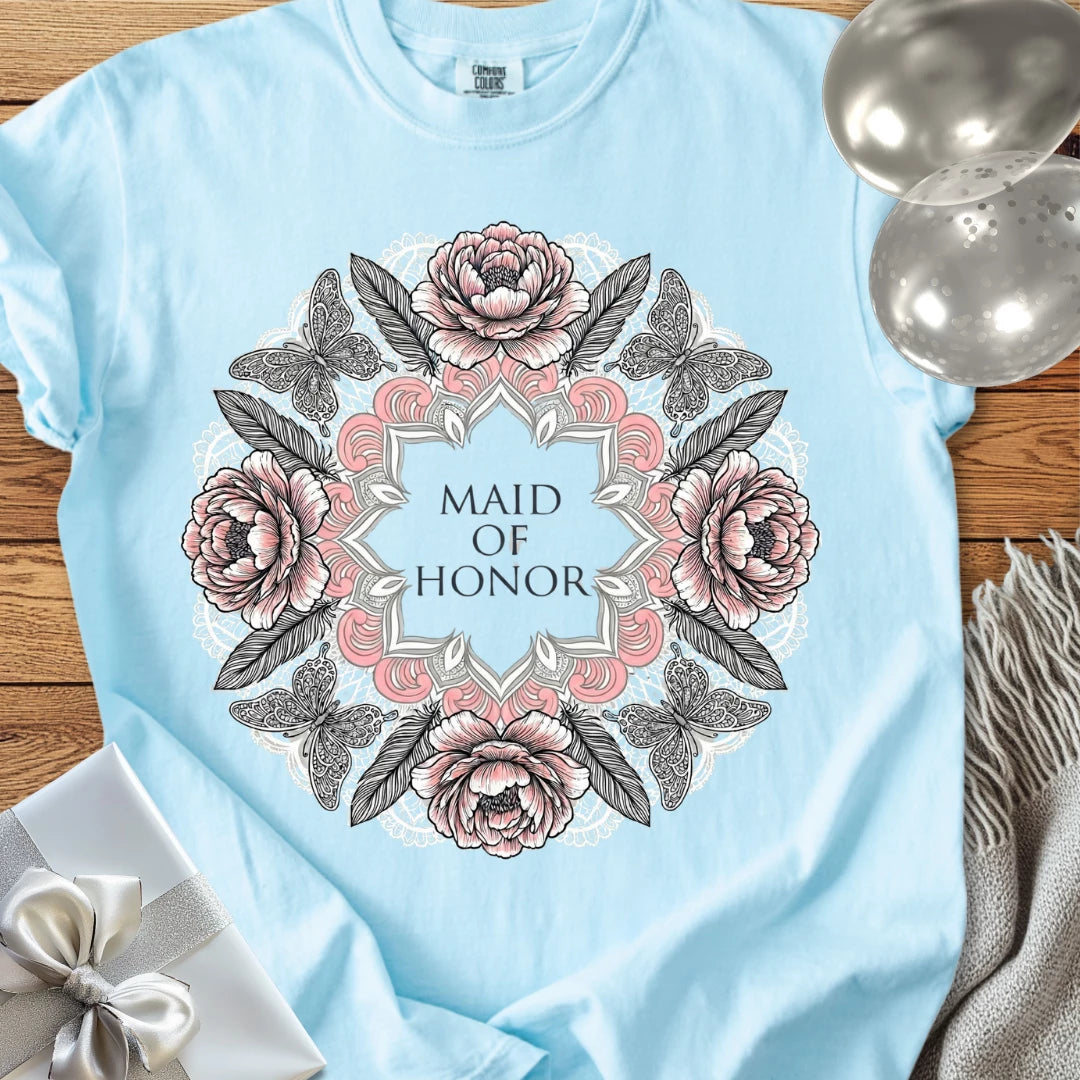 Maid of Honor - Premium Bridal Party T-Shirt