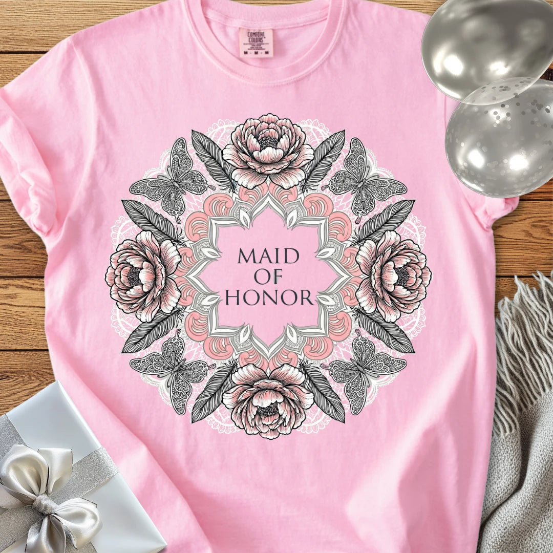 Maid of Honor - Premium Bridal Party T-Shirt