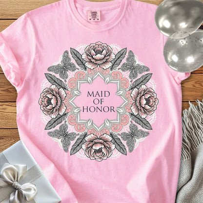 Maid of Honor - Premium Bridal Party T-Shirt