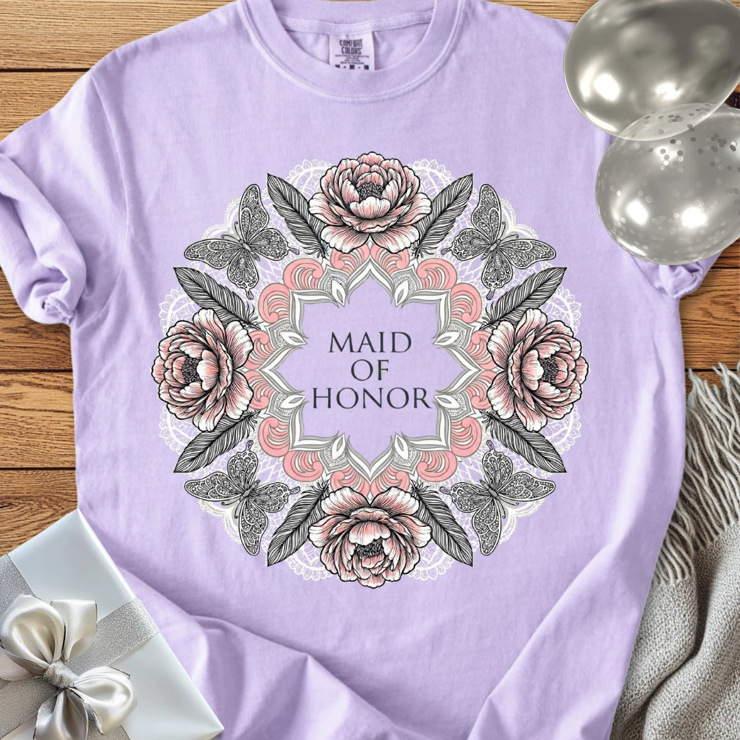 Maid of Honor - Premium Bridal Party T-Shirt