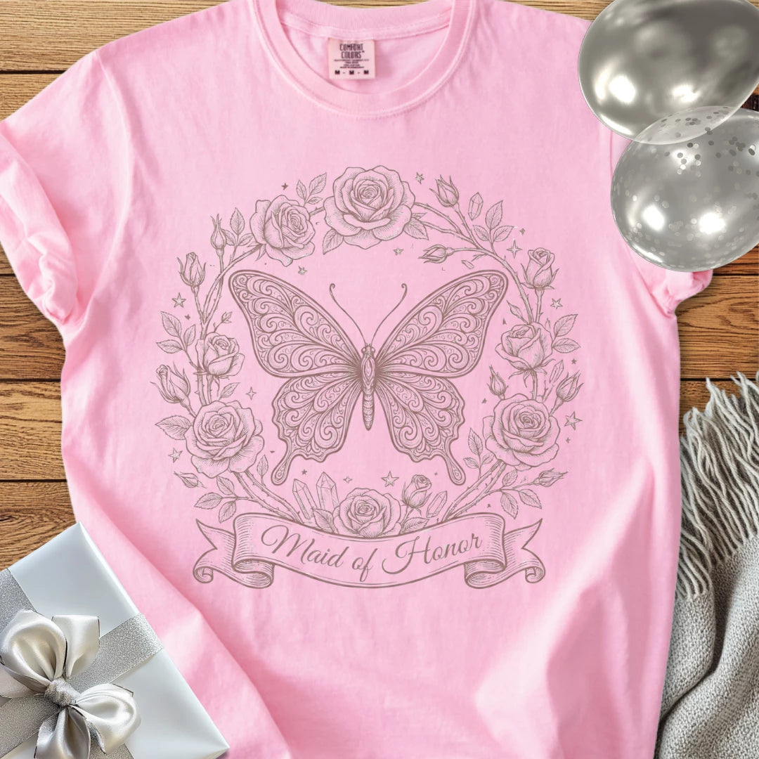 Maid of Honor - Bridal Party T-Shirt