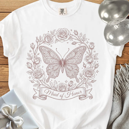 Maid of Honor - Bridal Party T-Shirt
