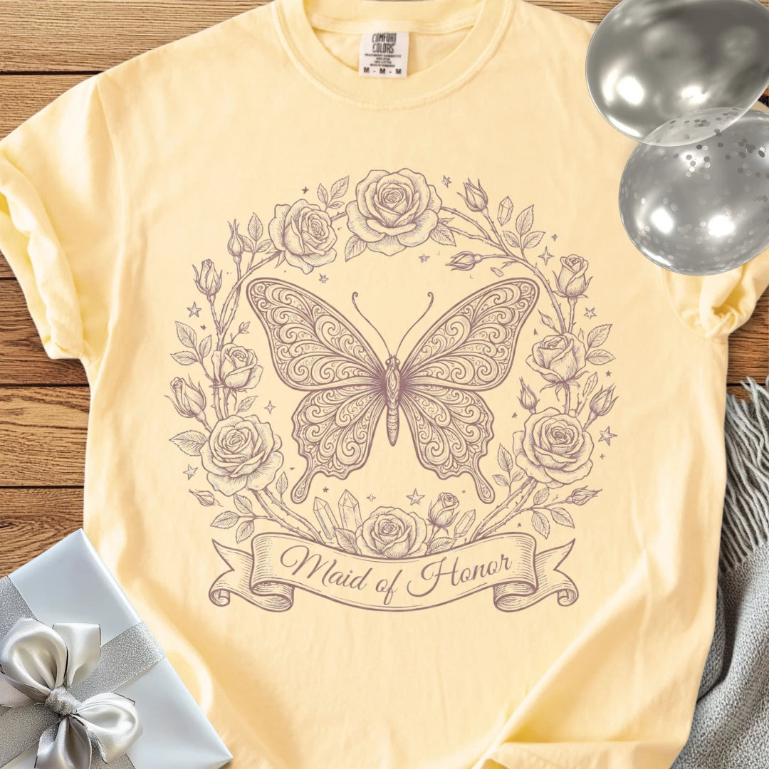 Maid of Honor - Bridal Party T-Shirt