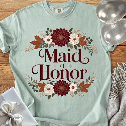Maid of Honor - Premium Wedding T-Shirt