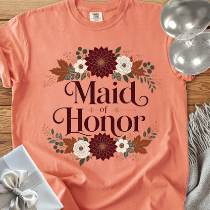 Maid of Honor - Premium Wedding T-Shirt