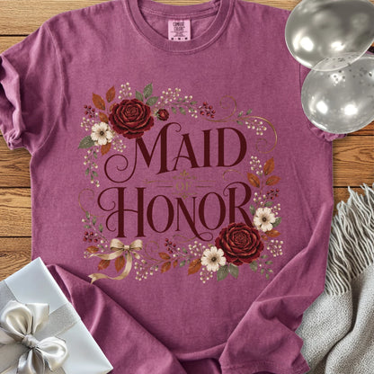 Maid of Honor - Premium Wedding T-Shirt