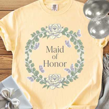Maid of Honor - Premium Bridal Party T-Shirt