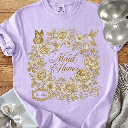 Maid of Honor - Premium Wedding T-Shirt