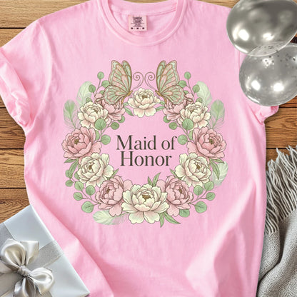 Maid of Honor - Premium Bridal Party T-Shirt