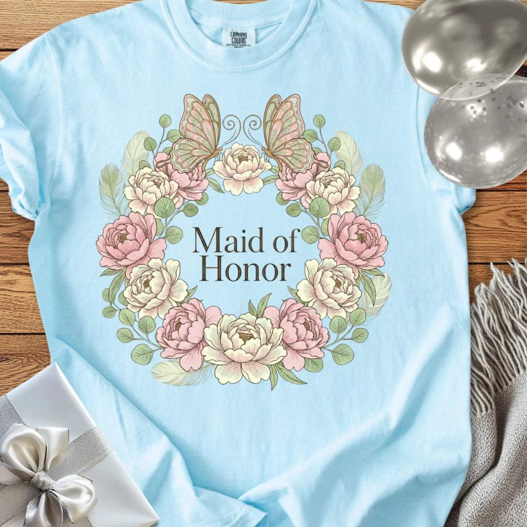 Maid of Honor - Premium Bridal Party T-Shirt