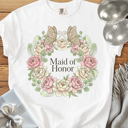 Maid of Honor - Premium Bridal Party T-Shirt
